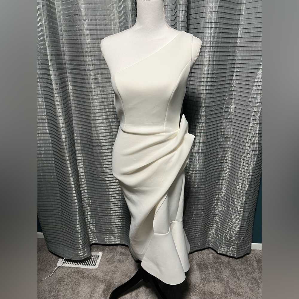 white dress